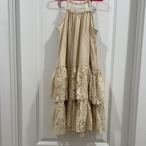 Other - Cream Lace Tiered Dress